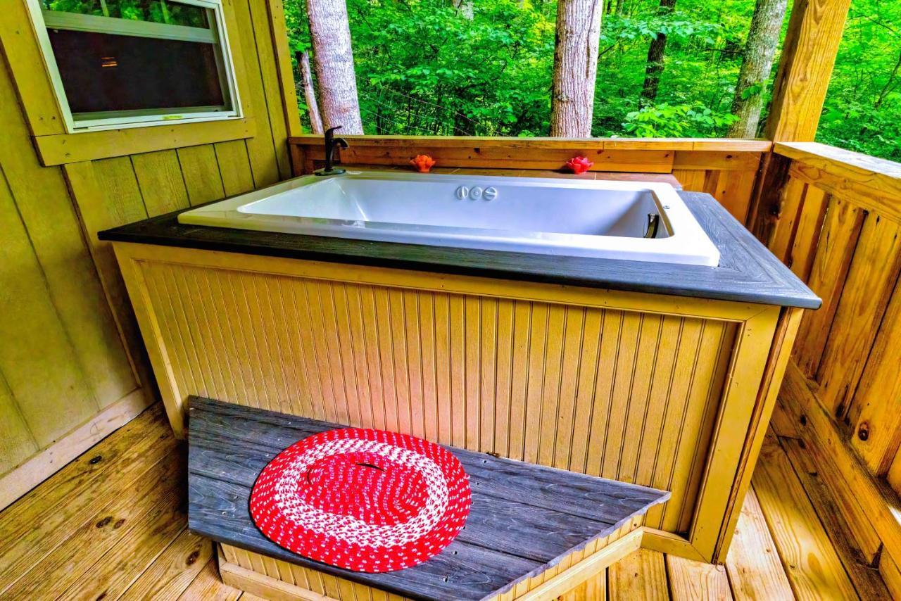 Panther Creek Cabins Cherokee Buitenkant foto