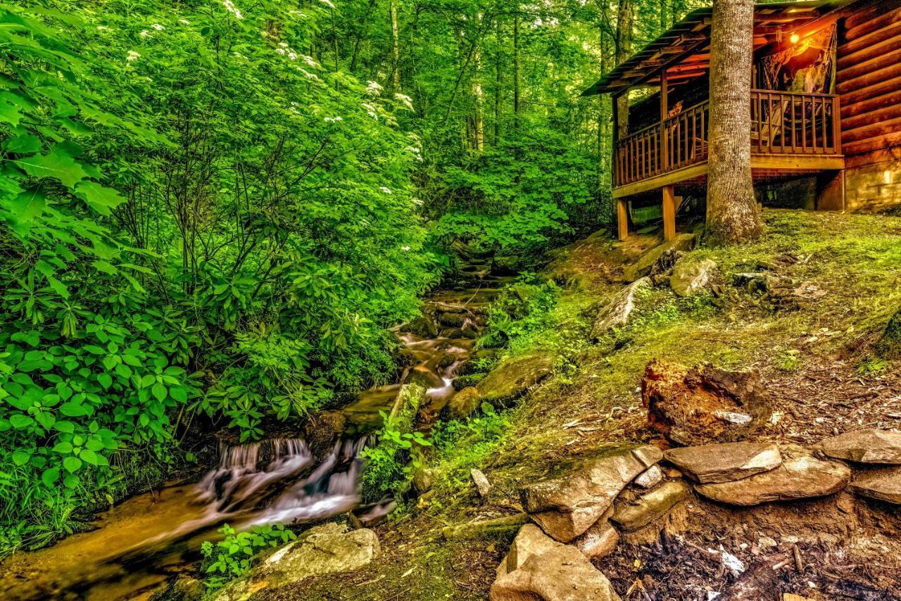 Panther Creek Cabins Cherokee Buitenkant foto
