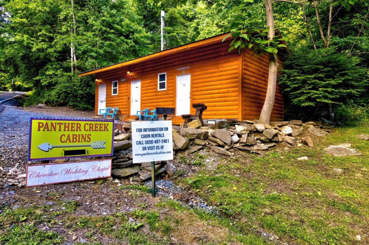 Panther Creek Cabins Cherokee Buitenkant foto