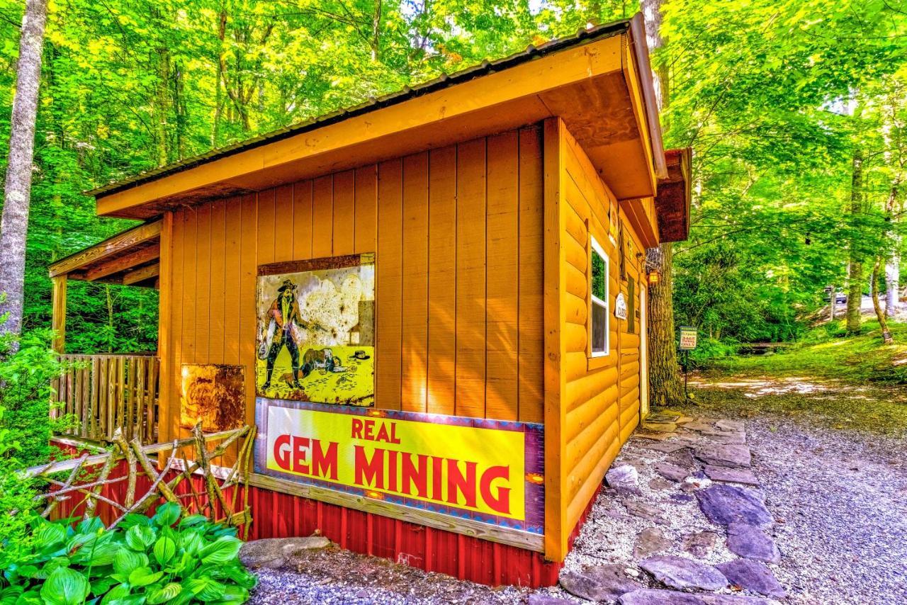 Panther Creek Cabins Cherokee Buitenkant foto