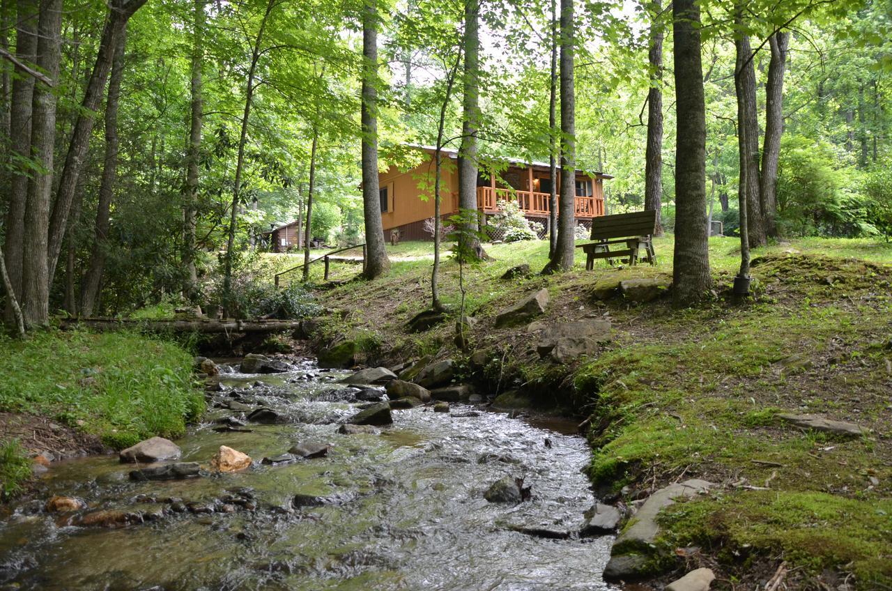 Panther Creek Cabins Cherokee Buitenkant foto