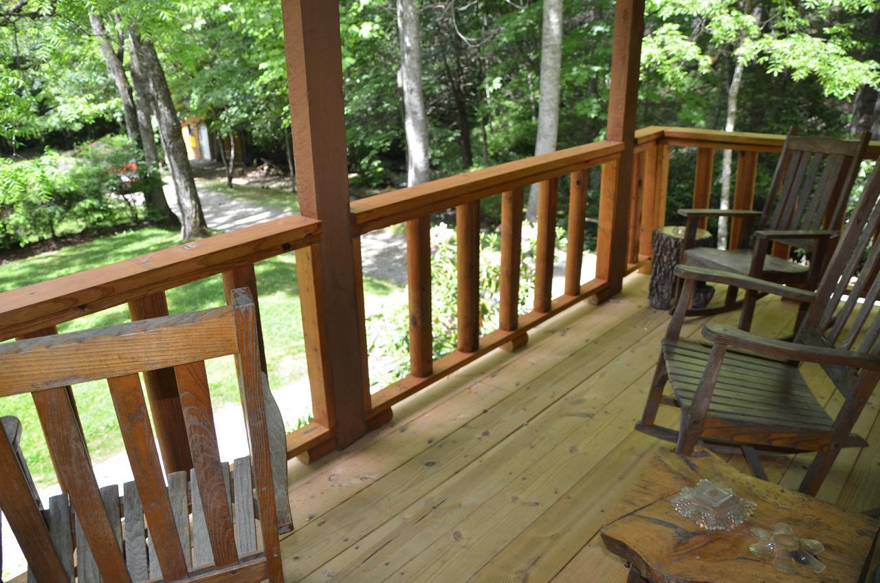 Panther Creek Cabins Cherokee Buitenkant foto